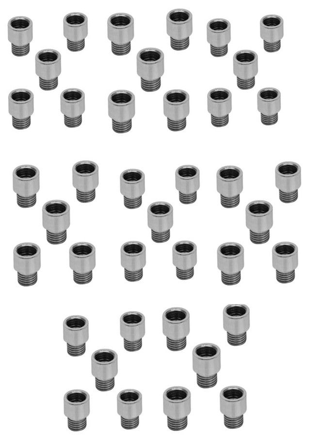 AGMECO Brass Extension 25mm - Premium Heavy-Duty Connector with High-Pressure Compatible Brass Adapter for Taps, Faucets, Washbasins, Bathroom & Kitchen Water Line Systems (Pack of 40) - Image 1